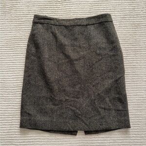 J. Crew Wool Pencil Skirt